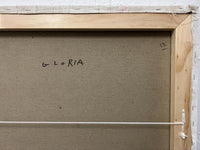 GLORIA PETYARRE "Bush Medicine Leaves" Signed, Acrylic on Canvas 89cm x 89cm