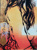 DAVID BROMLEY Nude "Zippora" Signed Limited Edition Print, 60cm x 45cm