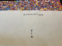 BESSIE PITJARA "Bush Plum" Original, Signed Acrylic on Canvas 97cm x 88cm