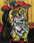 PABLO PICASSO "Weeping Woman With Red Hat" Limited Edition Colour Giclee