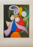 PABLO PICASSO "Woman With Flower" Limited Edition Colour Giclee
