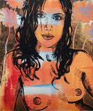 DAVID BROMLEY Nude "Alexia" Signed Limited Edition Print, 60cm x 50cm