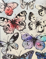 DAVID BROMLEY "Butterflies" Signed Limited Edition Print 60cm x 47cm