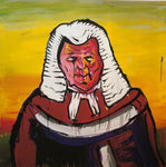 ADAM CULLEN "Judge Redmond Barry" Signed, Limited Edition Print 100cm x 100cm