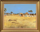 RAY CROOKE "Farm Natives" Signed, Original Oil Painting 75cm x 100cm - FRAMED