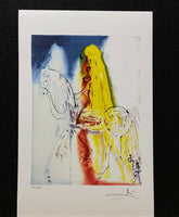 SALVADOR DALI "Lady Godiva" Limited Edition Colour Lithograph