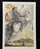 SALVADOR DALI "El Cid" Limited Edition Colour Lithograph