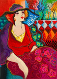 PATRICIA GOVEZENSKY "Relaxation" Limited Edition Colour Screen Print