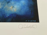 CHRIS RIVERS "Pluto" Signed, Limited Edition Print 75cm x 69cm