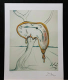 SALVADOR DALI "Tearful Soft Watch" Limited Edition Colour Lithograph