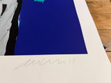 ADAM CULLEN "Growler - Blue" Signed, Limited Edition Print 90cm x 89cm