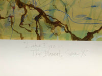 JOHN OLSEN "Desert Sea X" Signed, Limited Edition Digital Print 94cm x 71cm