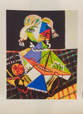 PABLO PICASSO "Mona With Boat" Limited Edition Colour Giclee