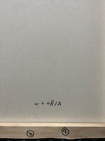 GLORIA PETYARRE "Bush Medicine Leaves" Signed, Acrylic on Canvas 91cm x 61cm