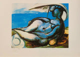 PABLO PICASSO "Reclining Nude" Limited Edition Colour Giclee