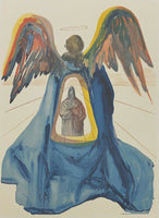 SALVADOR DALI "Dante Purified" Limited Edition Colour Lithograph