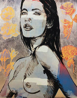 DAVID BROMLEY Nude "Kate" Signed Limited Edition Print, 90cm x 72cm