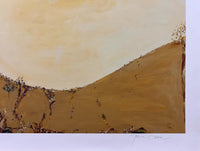 JOHN OLSEN "Lake Hindmarsh" Signed, Limited Edition Print 100cm x 110cm