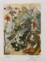 SALVADOR DALI "Apparition of St James" Limited Edition Colour Lithograph