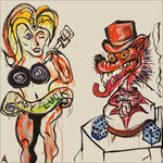 ADAM CULLEN "Lady Luck" Hand Signed, Limited Edition Print 100cm x 100cm