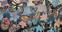 DAVID BROMLEY "Butterflies" Signed Limited Edition Print 47cm x 90cm