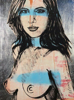 DAVID BROMLEY Nude "Helen" Signed Limited Edition Print, 90cm x 70cm