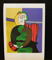 PABLO PICASSO "Woman In Red Armchair" Limited Edition Colour Giclee
