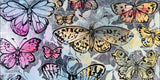 DAVID BROMLEY "Butterflies" Signed Limited Edition Print 45cm x 90cm