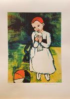 PABLO PICASSO "Child Holding a Dove" Limited Edition Colour Giclee