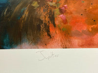 CHRIS RIVERS "Jupiter" Signed, Limited Edition Print 75cm x 69cm