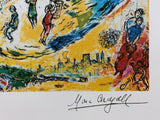 MARC CHAGALL "Sorcerer of Music" Limited Edition Colour Lithograph