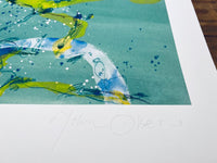 JOHN OLSEN "Frog Spawn" Signed, Limited Edition Print 60cm x 69cm