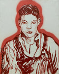 DAVID BROMLEY "School Boy" Original Polymer on Canvas Painting 76cm x 61cm