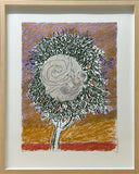 GUY WARREN "Untitled" Original, Oil, Oil Stick & Charcoal on Paper 76cm x 56cm