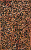 RAYLEEN PULA PRICE "Bush Medicine Leaves" Signed Acrylic on Canvas 152cm x 95cm