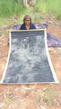 DULCIE KELLY NANGALA "Sandhill Dreaming" Signed Acrylic on Canvas 154cm x 96cm