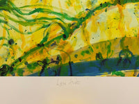 JOHN OLSEN "Low Tide" Signed, Limited Edition Digital Print 75cm x 80cm
