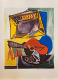 PABLO PICASSO "Still Life With Guitar" Limited Edition Colour Giclee
