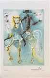 SALVADOR DALI "Le Picador - Dalinean Horses" Limited Edition Colour Lithograph
