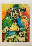 PABLO PICASSO "Seated Old Man" Limited Edition Colour Giclee
