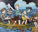 DAVID BROMLEY "Maiden Voyage" Signed Limited Edition Print, 50cm x 60cm